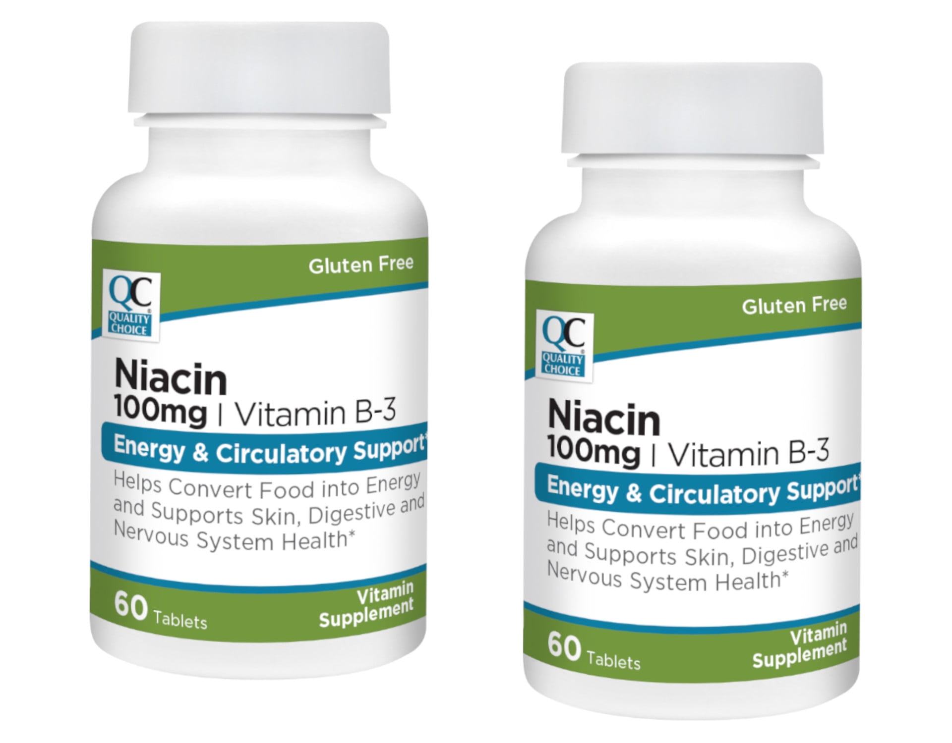 Swanson Niacin Vitamin B3 Supplement - 250 Tablets 100mg Each | Heart Health & Energy Support