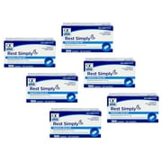 Quality Choice Rest Simply Nighttime Sleep Aid Caplets 100 ct - Pack of 6