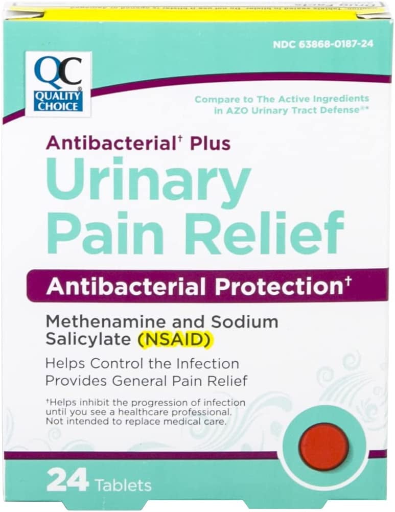 Quality Choice Urinary Pain Relief, Urinary Tract Protection, Helps Cwith Symptoms of (UTI