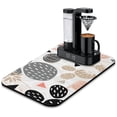 thumbnail image 1 of Quality Coffee Drying Mat - Absorbent Dish Pad with Non-slip Rubber Back, Hide Stains on Kitchen Counters, Coffee Mat Perfect for Dish Racks and Diatom Mud Coffee Makers, Size 19.5x12in, 1 of 7