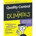 thumbnail image 1 of Pre-Owned Quality Control for Dummies (Paperback) 0470069090 9780470069097, 1 of 1