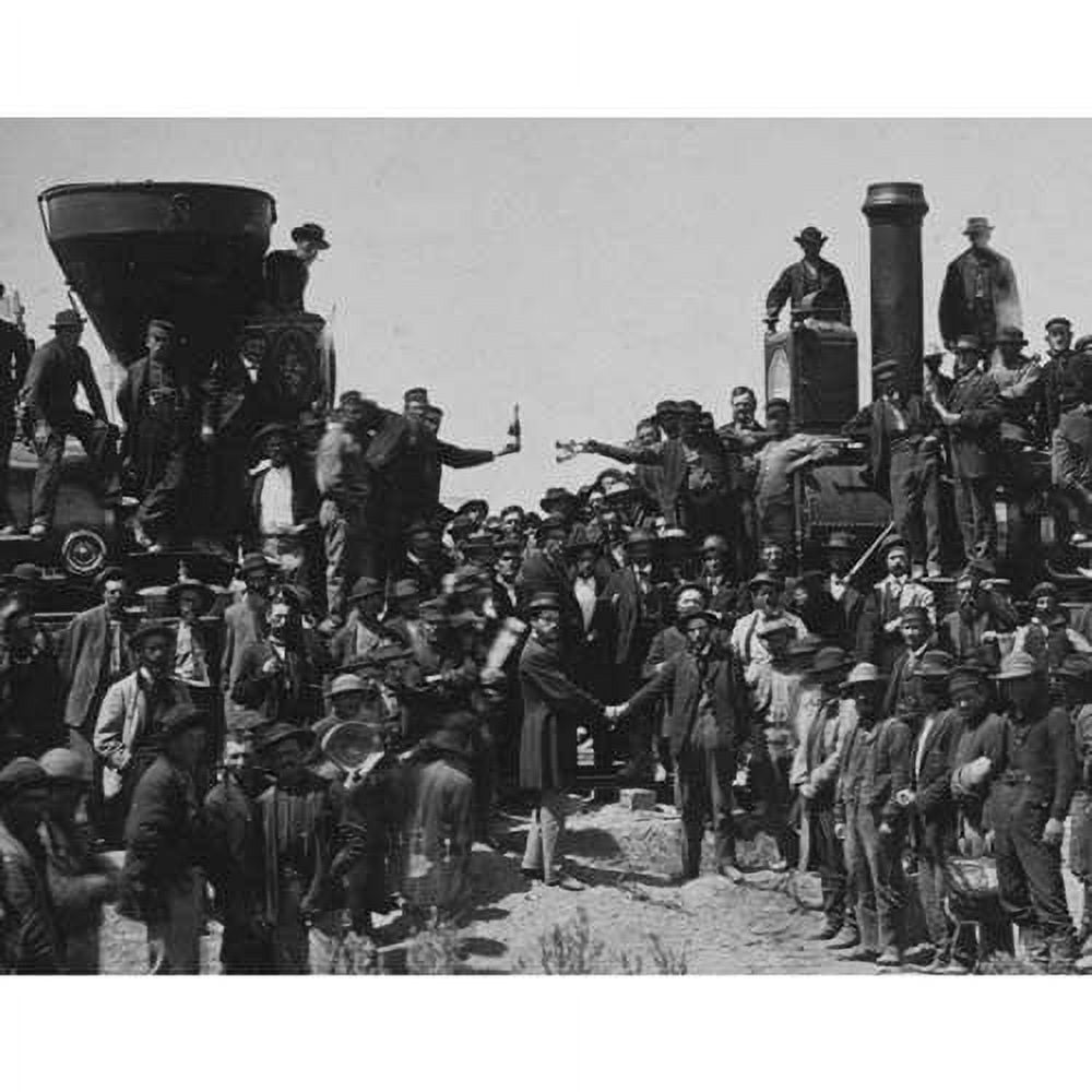 Quality Digital Print Of A Photograph - East Meets West - 'Golden Spike ...