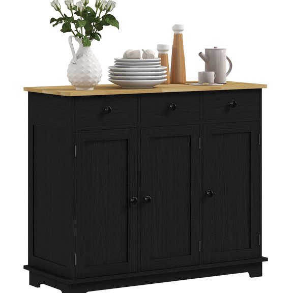 Quality Engineered Wood & Anti - tipping Function / Practical Storage for Home Organization