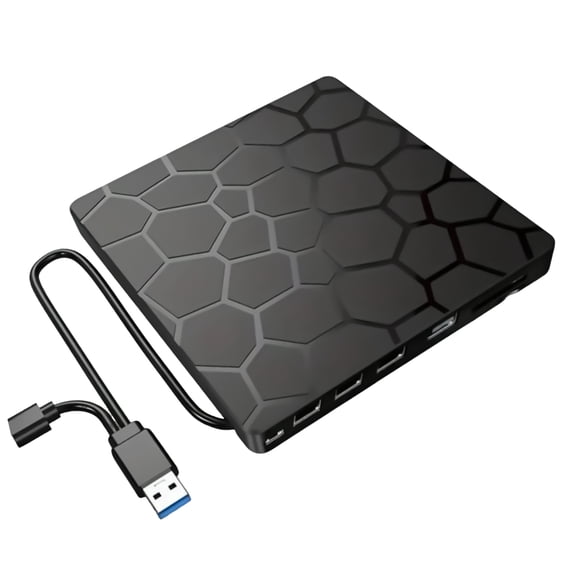 Quality External Disc Drives Disc Burners USB Type C Disc Writer for Reliability Data Storage Music Playback Device