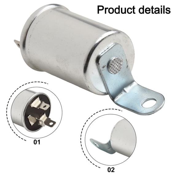Quality Flasher Unit Relay Three Pin Design Ensures Optimal Functionality,Simple Operation, One Step Use, Save Your Time