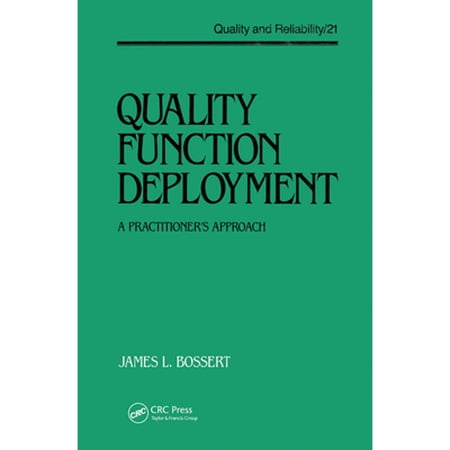 Pre-Owned Quality Function Deployment: The Practitioner s Approach (Hardcover) 0824783786 9780824783785