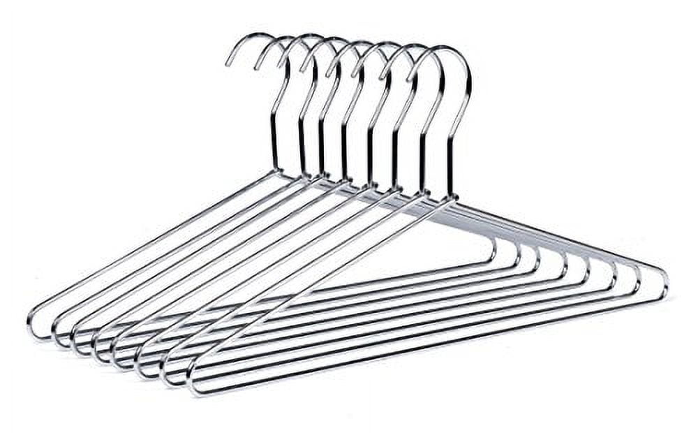 Quality Hangers 30 Quality Heavy Duty Metal Coat Hangers with