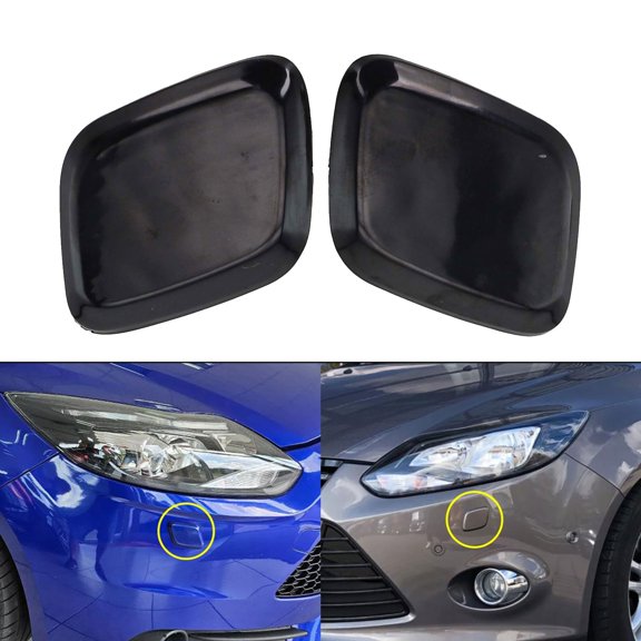 Quality Headlight Washer Jet Covers for All For Ford Focus MK3 Vehicles