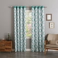 thumbnail image 1 of Quality Home Chevron Print 2 Panel Curtain Set 108" Length, 1 of 1