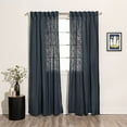 thumbnail image 1 of Quality Home Cotton Weave Textured Curtains, 1 of 5