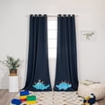 thumbnail image 1 of Quality Home Dinosaur Dino Buddies Children Grommet Top Blackout Curtains for Kids Room -84", 1 of 5