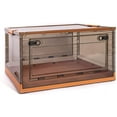 thumbnail image 1 of Quality Home Easy Tidy Stackable Side Opening Collapsible Storage Box Sets, 1 of 6