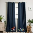 thumbnail image 1 of Quality Home Enchanted Forest Fox Children Teen Grommet Top Blackout Curtains for Kids Room Playroom Naptime-84", 1 of 5