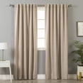 thumbnail image 1 of Quality Home LINENPRINT Roomdarkening 2 Panel Curtain Set 96" Length, 1 of 4