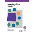thumbnail image 1 of Quality Improvement Series: Meetings That Work!: A Practical Guide to Shorter and More Productive Meetings (Paperback), 1 of 1