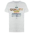thumbnail image 1 of Quality Is Never An Accident T-Shirt Men -Image by Shutterstock Men T-Shirt, Male Medium, 1 of 2