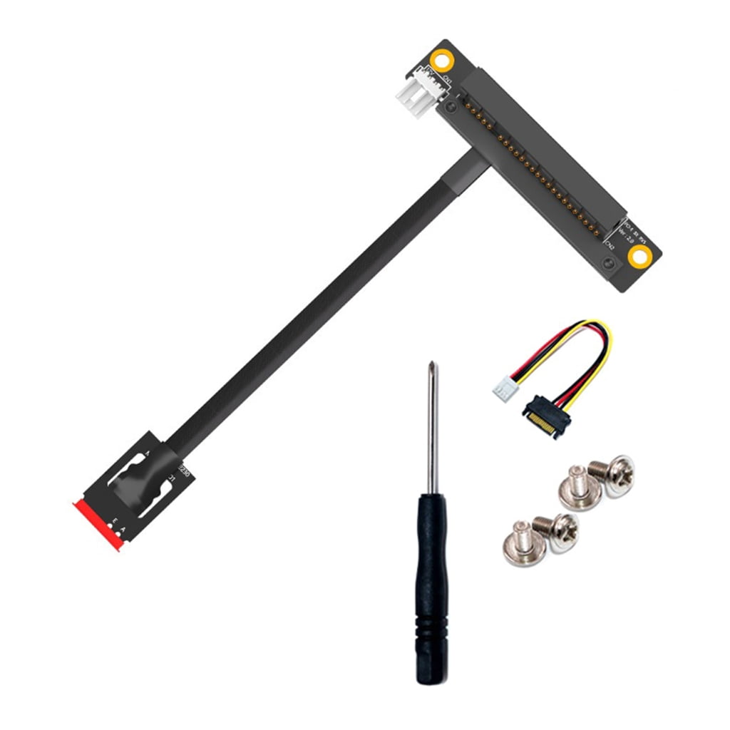X Risers Quality M.2 AE Key to PCIE 1X 4X 8X 16X Risers Extension Cable for Most ...