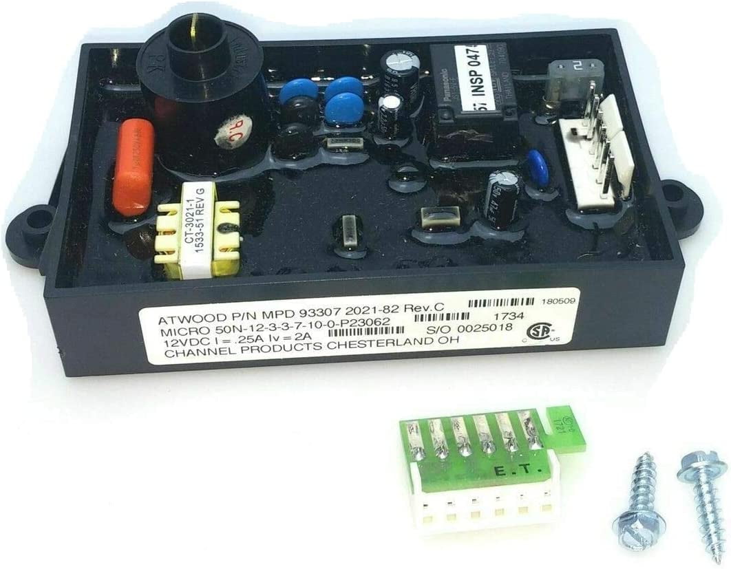 Quality, New (PART) Atwood 91367 RV Water Heater PC Circuit Control Board (93865) G6A-6E, G6A-7E, G6A-8E