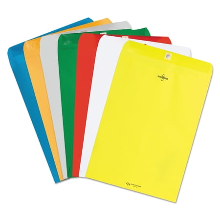 Quality Park Brightly Colored 9x12 Clasp Envelopes, Blue, 10 / Pack (Quantity) price history and forecast - Quality Park QUA38737