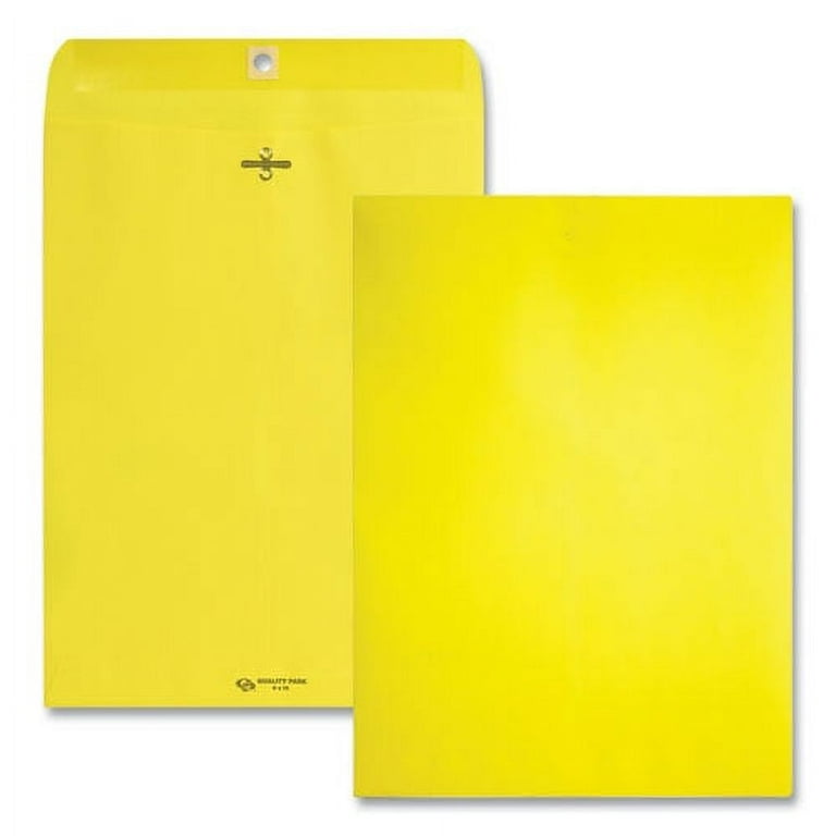 Clasp Envelope, 28 lb Bond Weight Paper, #90, Square Flap, Clasp/Gummed Closure, 9 x 12, Red, 10/Pack Clasp Envelope, 28 lb Bond Weight Paper, #90, Square Flap, Clasp/Gummed Closure, 9 x 12, Red, 10/Pack