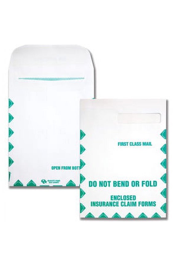 Do Not Bend Insurance Claim Envelopes