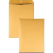 Quality Park Kraft Catalog Envelopes Catalog - #10 1/2 - 9" Width x 12" Length - 28 lb - Gummed - Kraft - 100 / Box - Kraft
