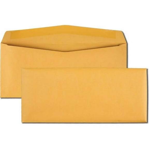 Quality Park Kraft Regular Business Envelopes Business - #12 - 4 3/4" Width x 11" Length - 28 lb - Gummed - Kraft - 500 / Box - Kraft
