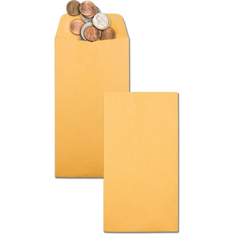 Quality Park No. 7 Coin Envelopes - Coin - 6 1by2