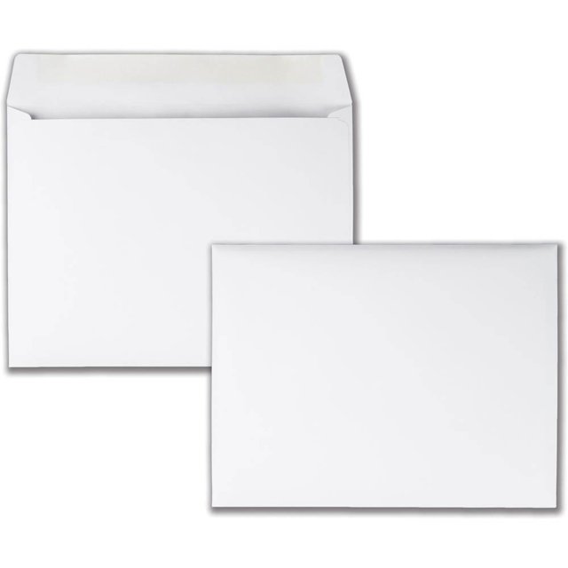 Quality Park Open Side Booklet Envelopes Booklet 1by2 12"W x 9" L