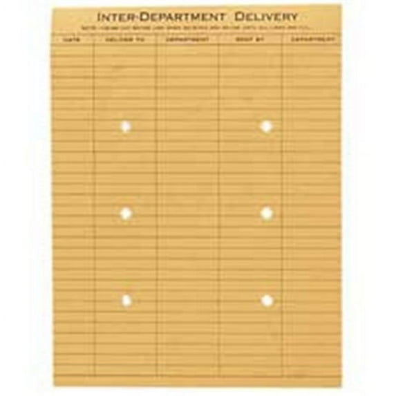 Quality Park Products QUA63560 Standard Style Inter-Department Envelope- 10in.x13in.- Kraft