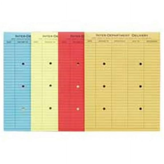 Quality Park Products Standard Style Inter-Department Envelope - Red - 10in.x13in.