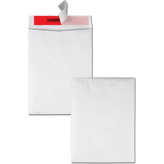 Quality Park, QUAR2400, Tyvek Tamper Indicating Envelopes, 100 / Box, White