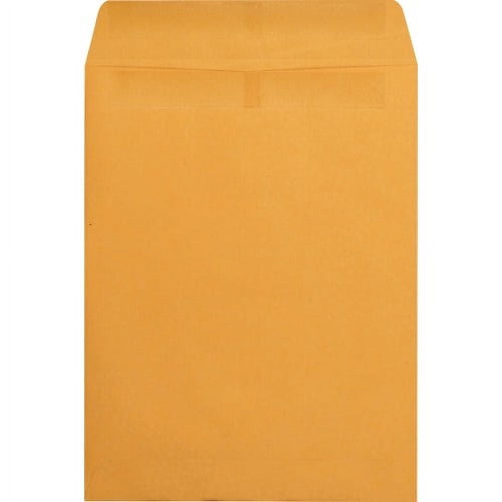 Quality Park Redi-Seal Kraft Catalog Envelopes Catalog - #12 1/2 - 9 1/2" Width x 12 1/2" Length - 28 lb - Self-sealing - Kraft - 250 / Box - Kraft