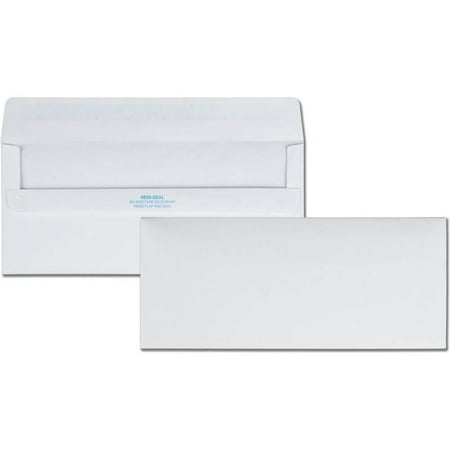 Quality Park Redi-Seal Plain Business Envelopes - Business - Self-Sealing - White