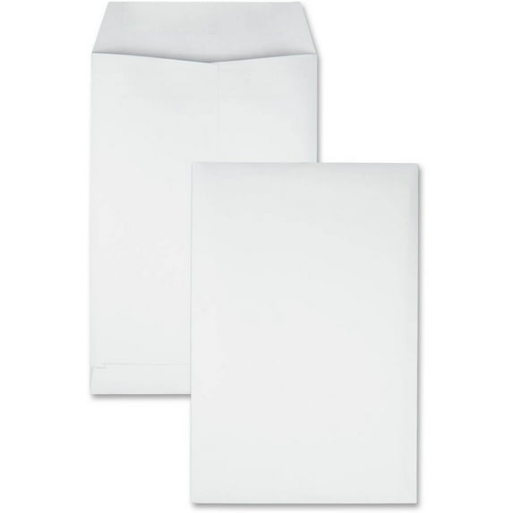 Quality Park Redi-Seal White Catalog Envelopes - Catalog - 6"W x 9" L- 28 lb - Self-sealing - White