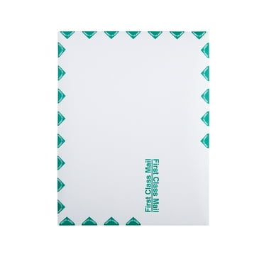Quality Park Redi Strip Catalog Envelope First Class 10 x 13 White 100/Box 44786