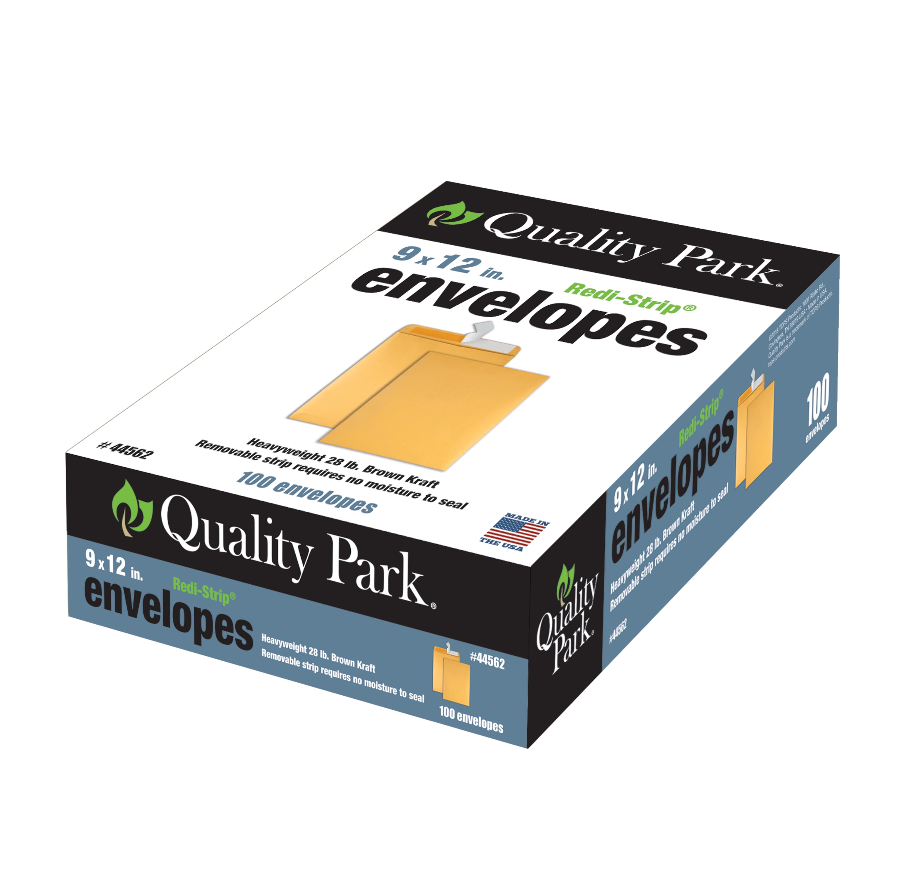 Quality Park RediStrip Kraft Catalog Envelopes, 10 Size, SelfSealing