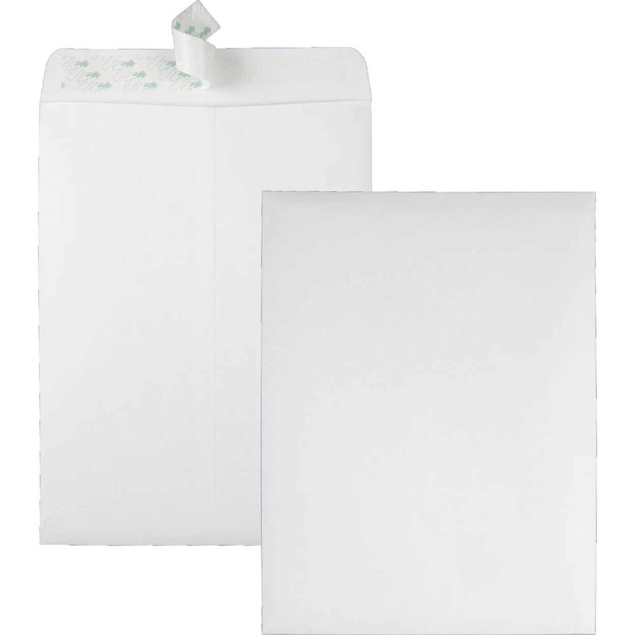 Quality Park® Catalog Envelopes, 28 lb. White Wove, (9 x 12 in.), Redi-Strip Closure, 100 per Box