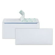 Quality Park Redi Strip Security Tinted Envelope, #10, 4 1/8 x 9 1/2, White, 30/Box