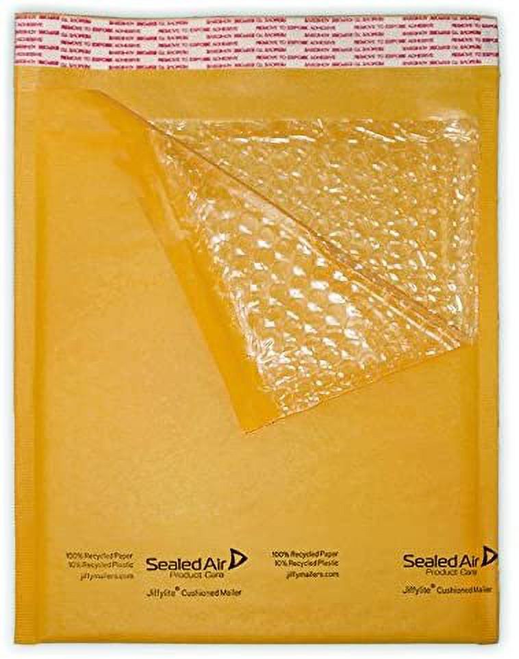 Quality Park Sealed Air Jiffy Lite Cushioned Mailers, Self Seal, 5, 10.