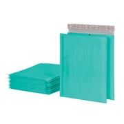 Quality Park Teal Bubble Mailer, 8.25 x 11 inches, #2 Size Shipping Envelopes, Water Resistant Poly, Redi-Strip Peel Off Closure, 30 Pack