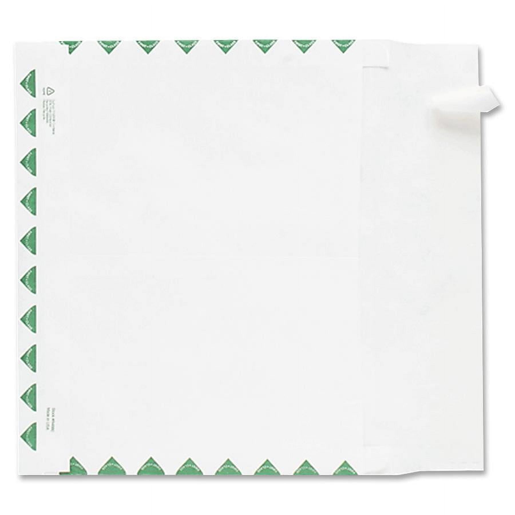 Quality Park Tyvek Expansion First Class Envelopes, White, 100 / Carton (Quantity)