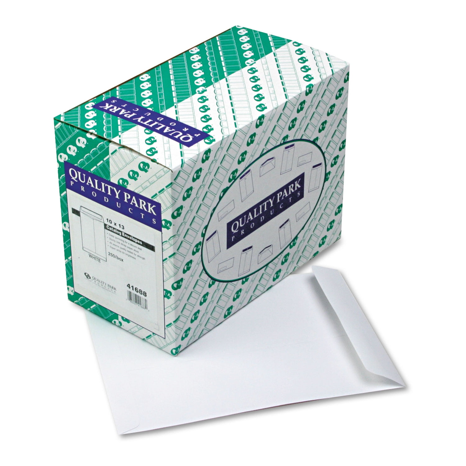 Quality Park White Plain Catalog Envelopes, White, 250 / Box (Quantity ...