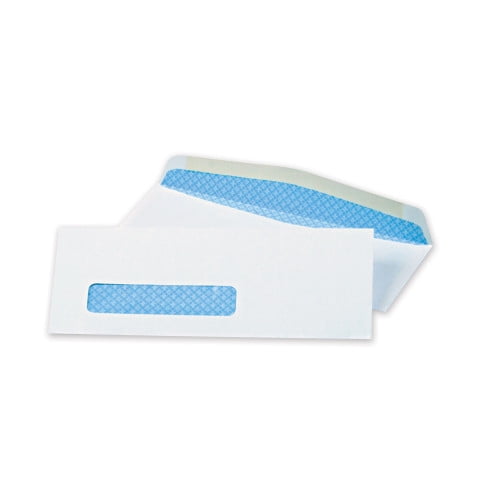 Quality Park Window Envelope, Address Window, Contemporary, #8 5/8, White, 500/Box