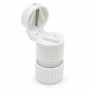 Quality Pill Cutter Powder Crusher Grinder splitter Medicine Storage Box US Ship