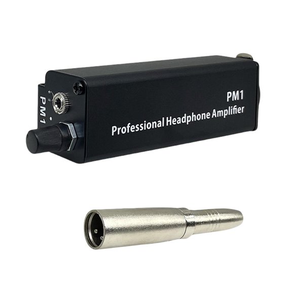 Quality Portable 3.5MM Headphone Amplifier Adapter Volumes Knob for Clear Sound Enhancement User Friendly Design