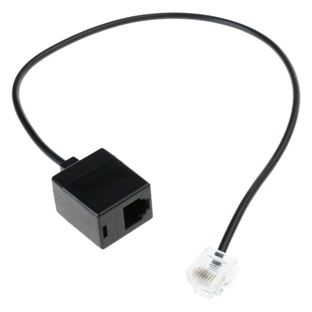 Quality RJ45 to RJ11 Converter Cable for Seamlessly Telephone