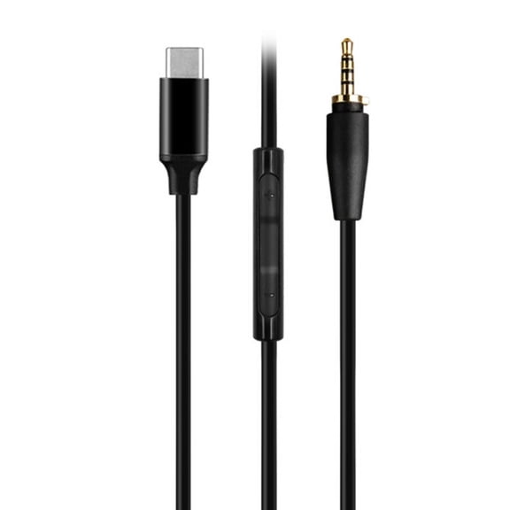 Quality Replacement Cable TYPE C to 2.5mm Cable for Urbanite On-Ear XL Headphones Wire Enjoy Clear Sound DAC Chip