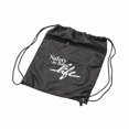 thumbnail image 1 of Quality Resource Group Backpack w/Drawstring,17-1/2x15 In.,BLK N210/L, 1 of 2