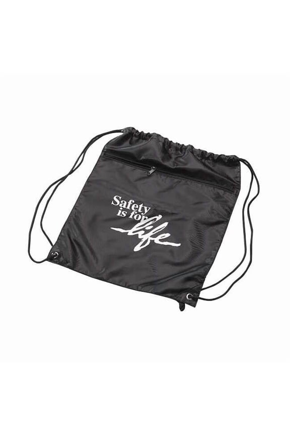 Backpack w/Drawstring,17-1/2x15 In.,BLK N210/L